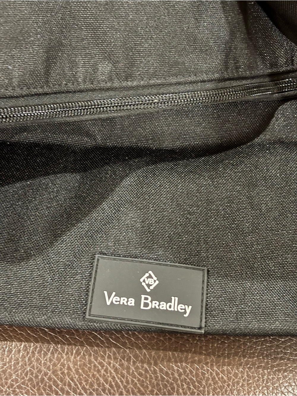 Vera Bradley Lighten Up Medium Black Duffel Bag